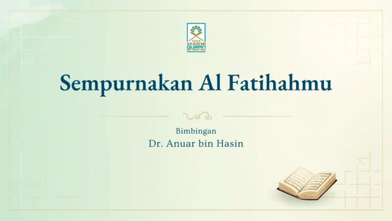 Sempurnakan Al Fatihahmu